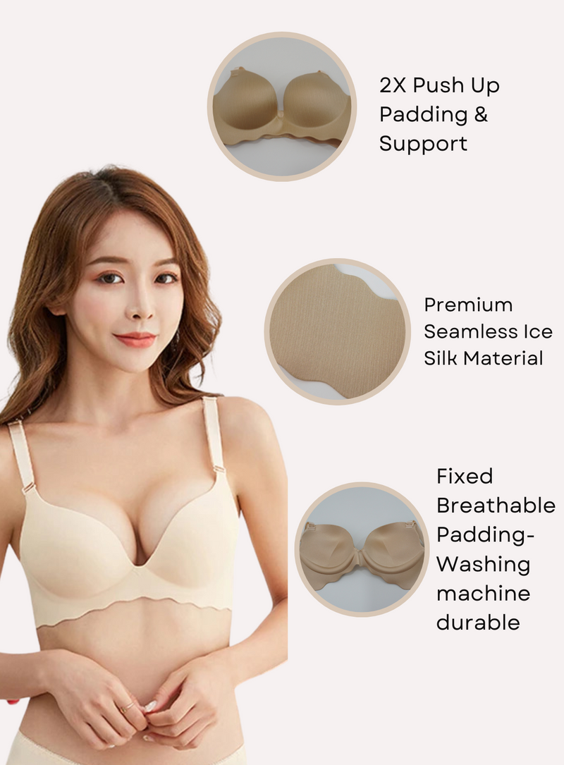 Light Nude Non Padded Underwired Bras 2 Pack