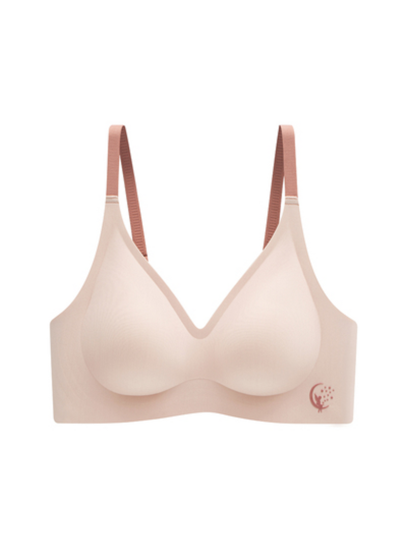 Buy Kiss & Tell 3 Pack Premium Olivia Seamless Wireless Paded Push Up Bra  in Blue, Nude and Pink in Blue Nude Pink 2024 Online
