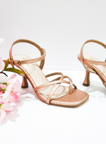 Camillie Heels in Rose Gold [Reject]