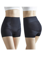 2 Pack Premium Power Tummy Tuck Butt Lifting Safety Shorts Panties in Black