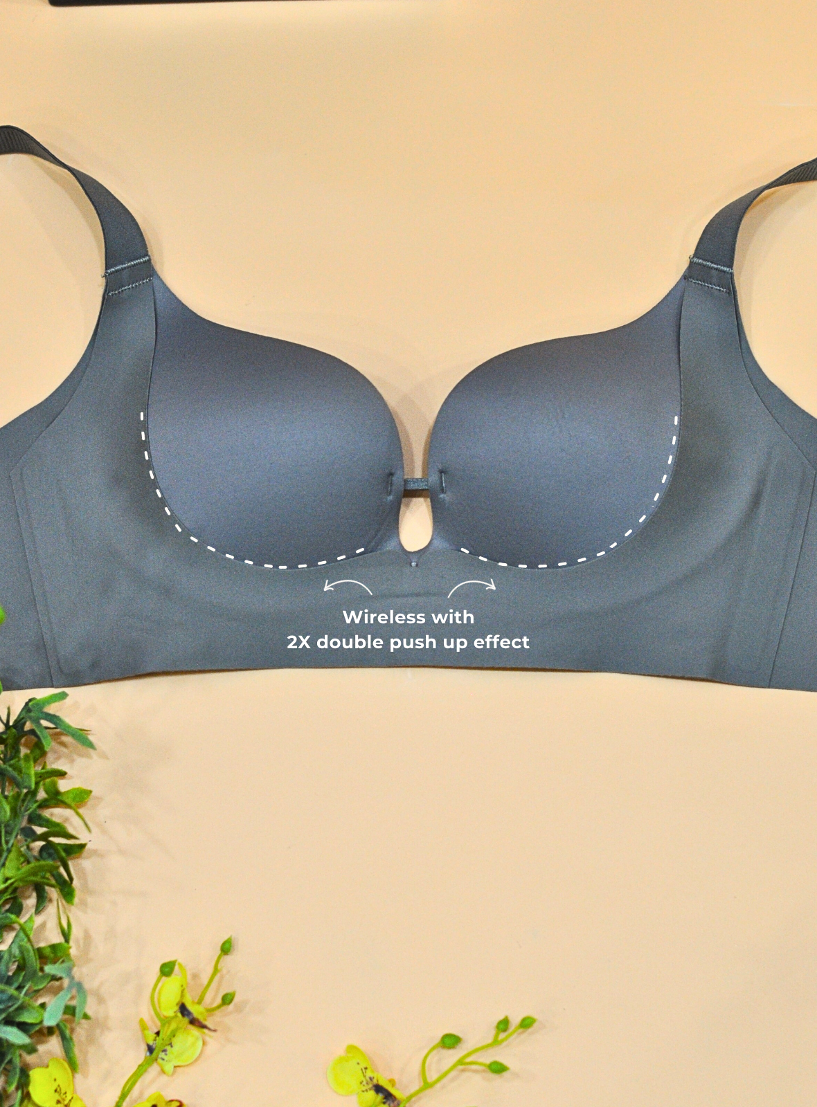 Miller Wireless Push Up Bra