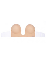 2 Pack Thick Push Up Stick On Nubra and  Plunging Push Up Nubra in Nude