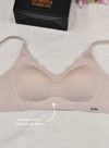 Premium Macie Seamless Wireless Bra in Black