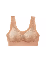 Laura Lace Bralette Top in Nude