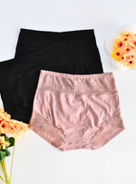 3 Pack Melina Cotton with Lace Panties Bundle C