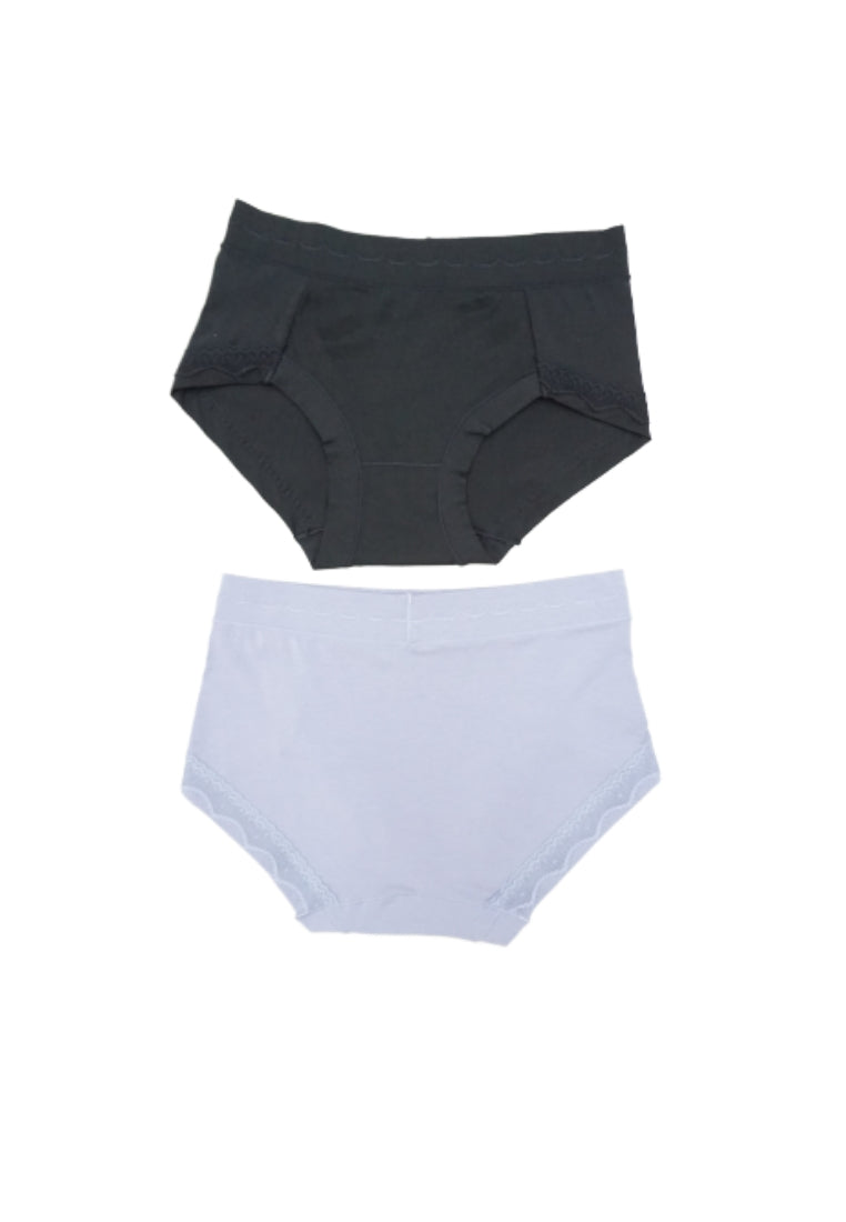 6 Pack Alexa Cotton with Lace Panties Bundle B