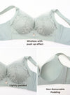 Amari Extended Plus Size Wireless Bra