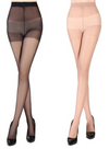 2 Pack Stockings in Nude and Black
