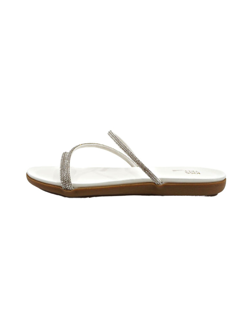 Giselle Sandals in White [Reject]