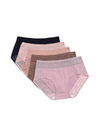 5 Pack Lisa Cotton with Lace Panties Bundle B