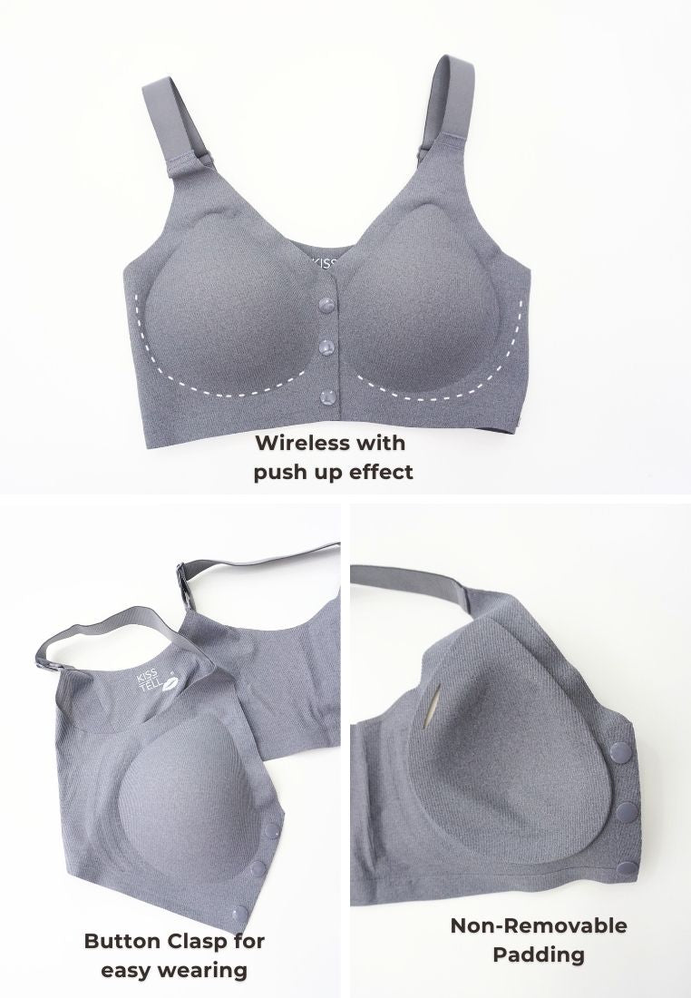 Collins Plus Size Wireless Bra