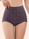 6 Pack Madison High Waisted Cotton with Lace Panties