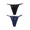 6 Pack Giselle Sexy Lace G String Thong Panties Bundle B