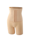 Wara High-Waisted Girdle Shorts in Nude