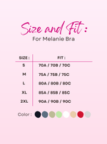 3 Pack Premium Melanie Seamless Wireless Support Bra in Red, Light Grey and White