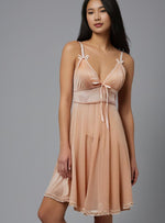 Alurra Night Gown in Nude