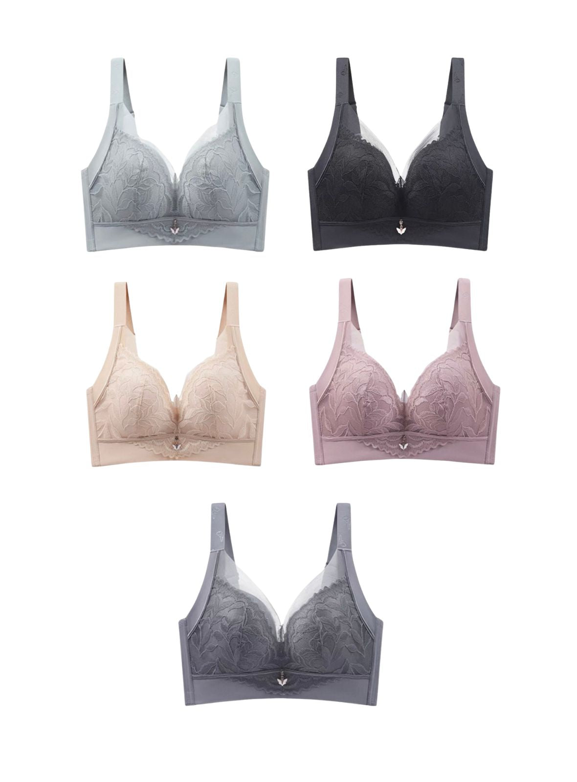Amari Extended Plus Size Wireless Bra