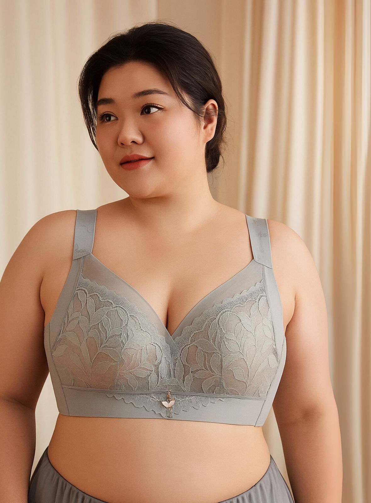 Amari Extended Plus Size Wireless Bra