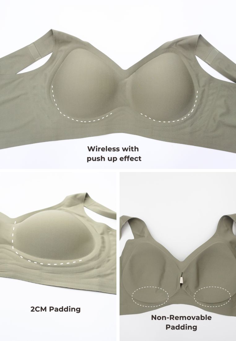 Amaya Extended Plus Size Wireless Bra