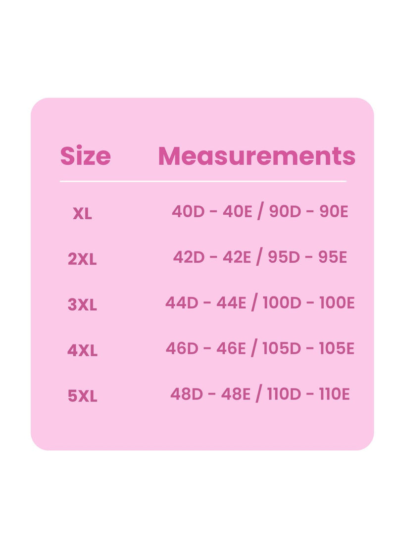 Amaya Extended Plus Size Wireless Bra