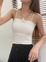 2 Pack Premium Arina Ice Silk Bralette Inner Top Tube in White n Nude
