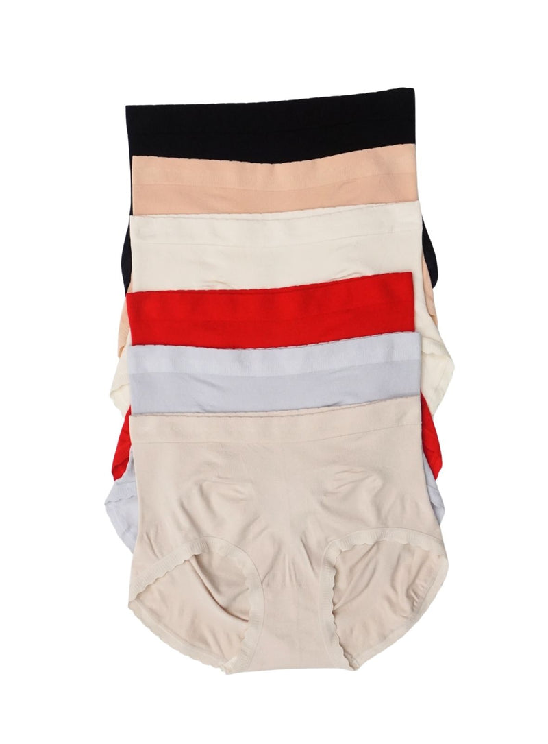 6 Pack Aubree Tummy Compression Panties