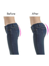 2 Pack Kaira n Kelsie Butt Lifter High Waisted n Low Waist Padded Underwear Hip Pads Enhancer Panty in Black