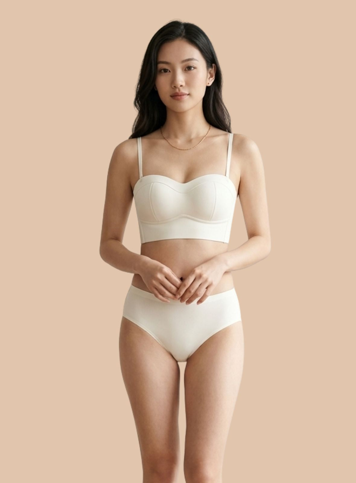 Blaire Strapless Wireless Push Up Bra