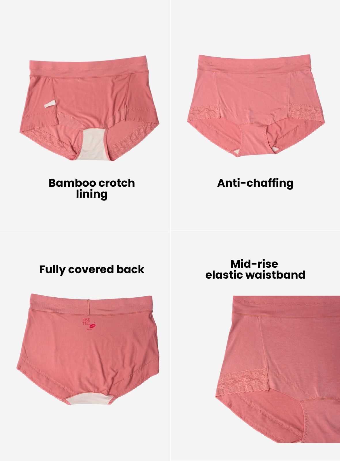 6 Pack Briella 2XL - 5XL Panties
