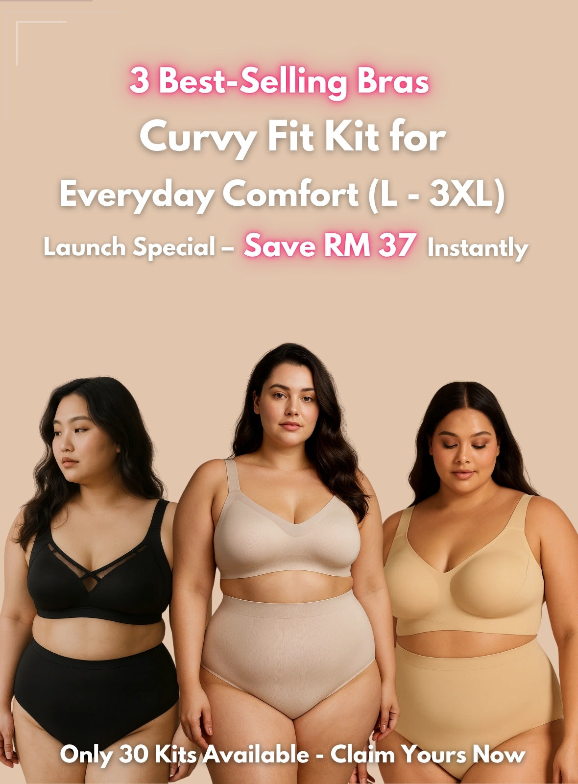 Curvy Fit Kit (Size L - 3XL)