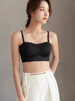 2 Pack Premium Della Seamless Bralette Top Corset in White n Black
