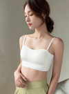 2 Pack Premium Della Seamless Bralette Top Corset in White n Black