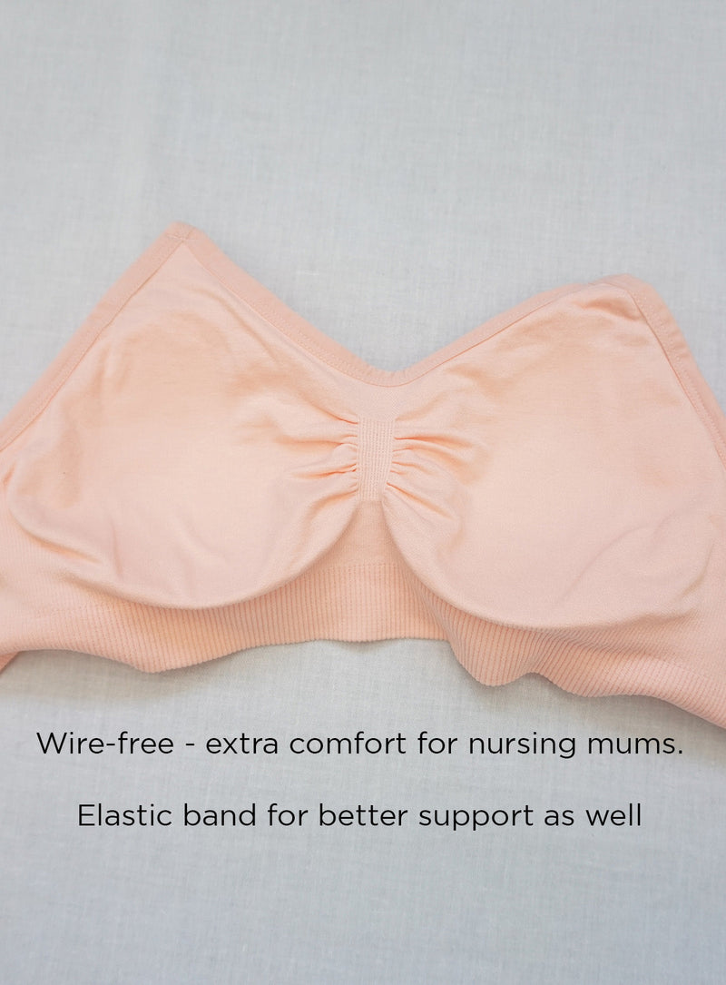 3 Pack Erin Push Up Nursing Bra
