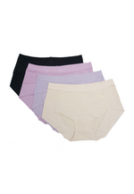 4 Pack Evelyn Mid Rise Cotton Panties Bundle A