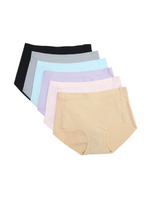 (Backorder) 6 Pack Helena Seamless High Waisted Panties Bundle A