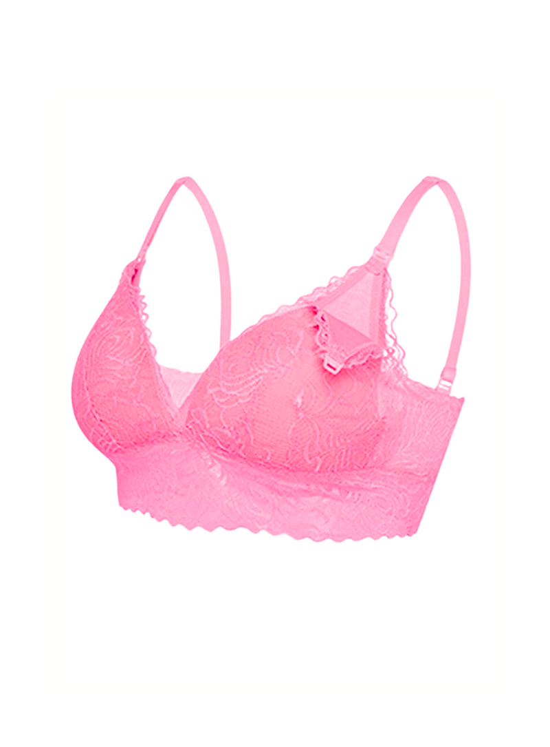 Premium Isabel Push Up Nursing Bra in Fuchsia