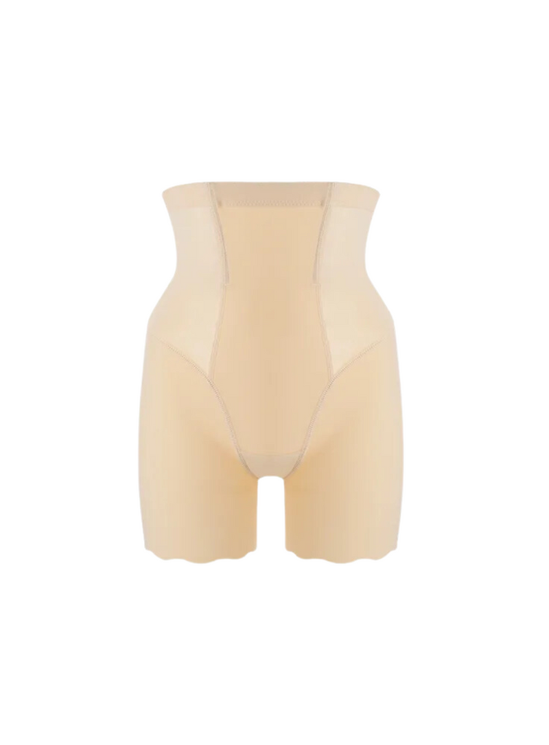 Jazlyn High-Waisted Girdle Shorts in Nude (Defect)