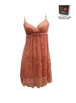 Premium Lainey Lingerie Corset Night Gown Nighties in Nude