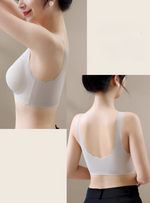 Mikko Wireless Bra in Grey