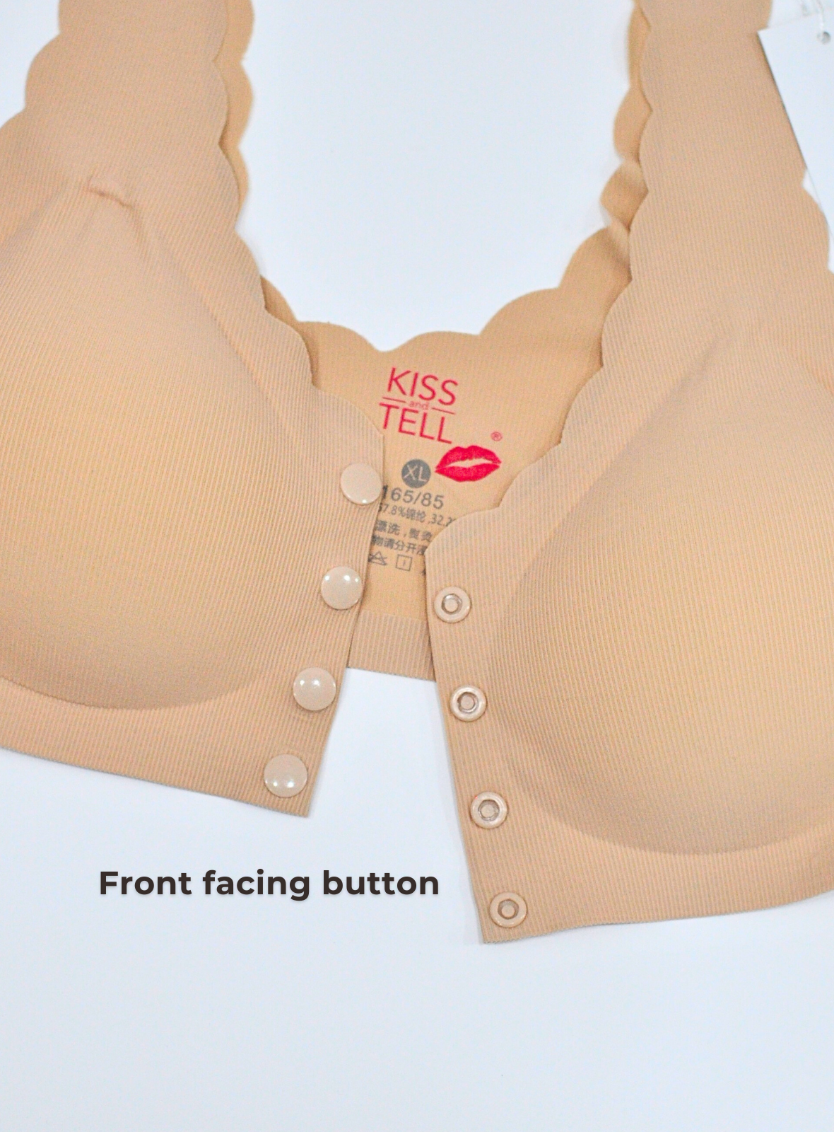 Mikko Wireless Bra in Nude (DEFECT)