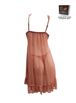 Premium Myla Lingerie Corset Night Gown Nighties in Nude