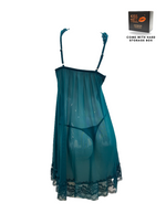 Premium Myla Lingerie Corset Night Gown Nighties in Emerald