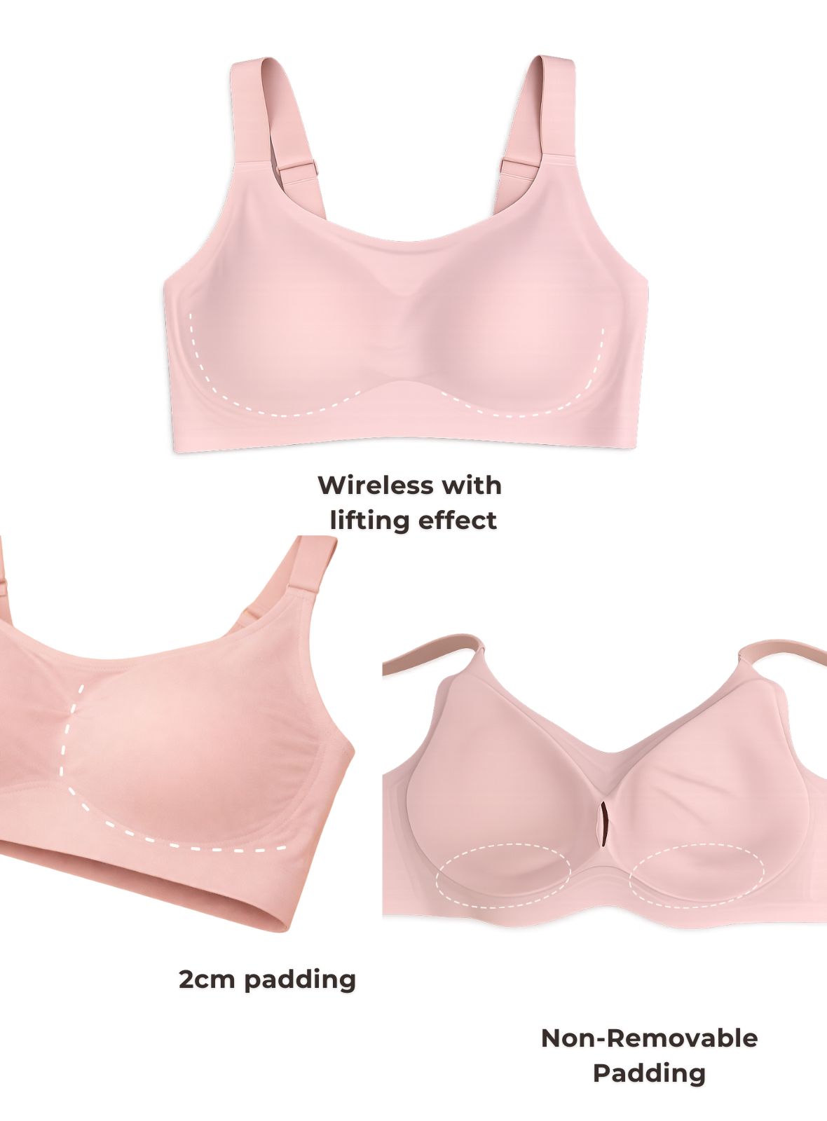 Mila Fuller Bust Wireless Bra