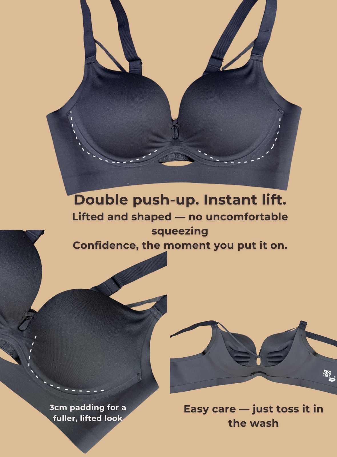 Milano Double Push Up Bra