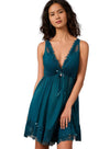 Myla Night Gown in Emerald