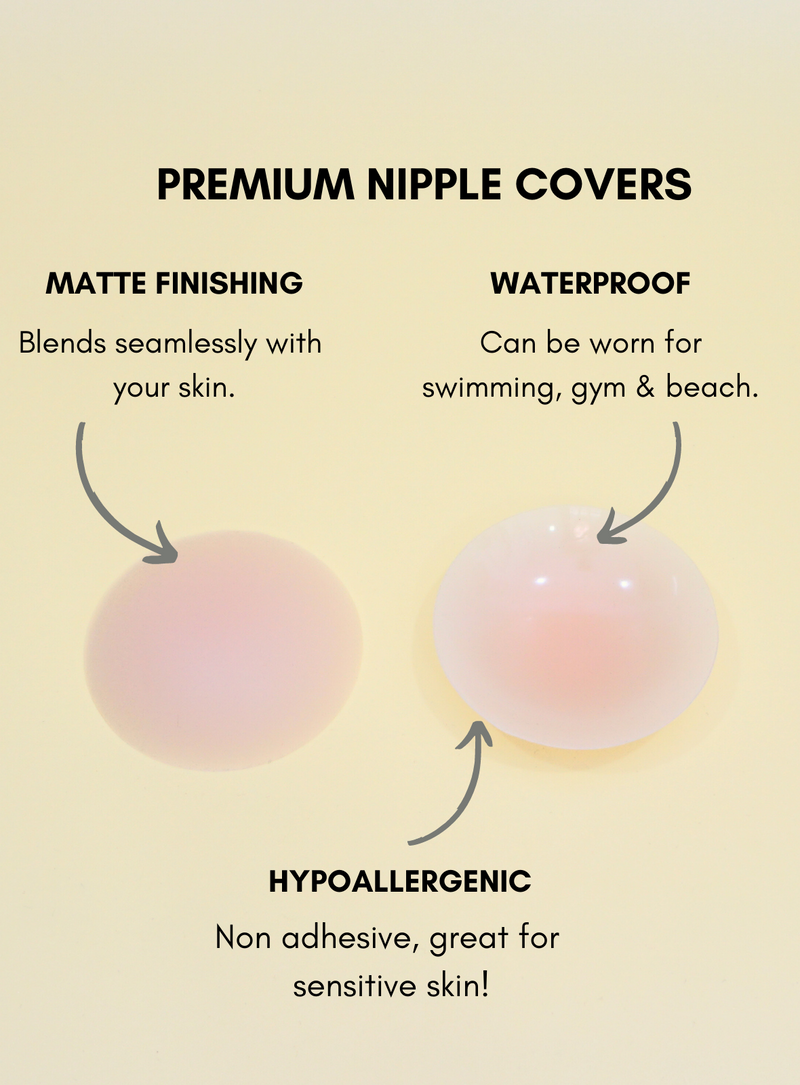 Premium Non Adhesive Nipple Cover Nipple Pad Pasties – Kiss & Tell