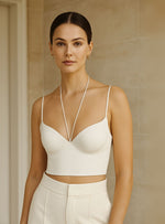 Rayna Bralette in White