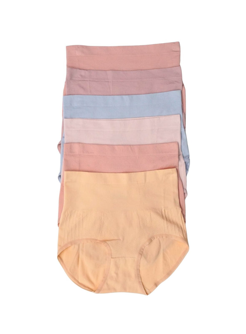 6 Pack Saige Tummy Compression Panties