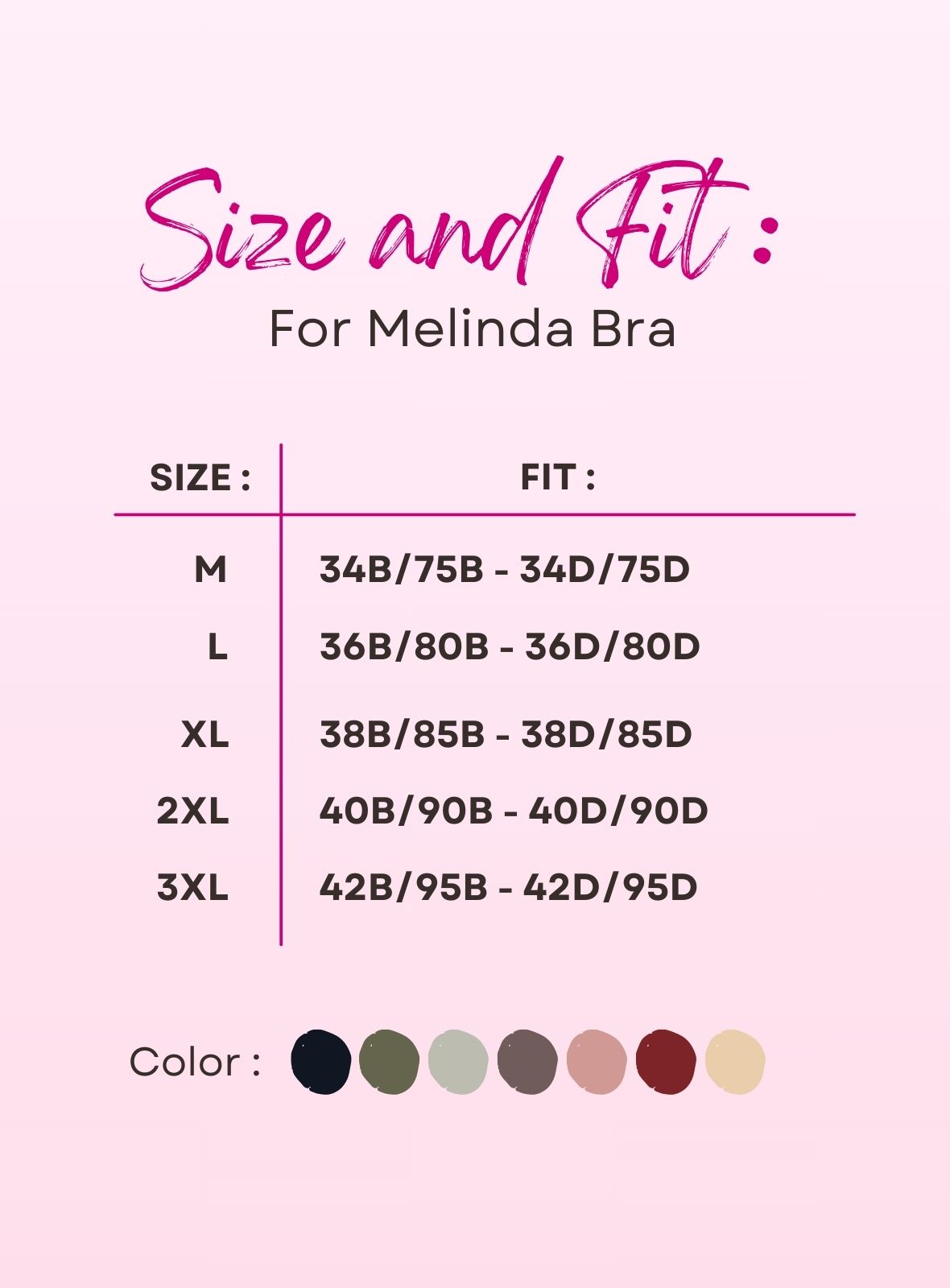 Melinda Wireless Bra