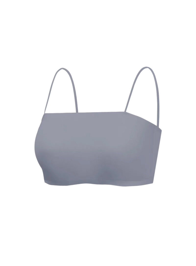 2 Pack Premium Agnes Ice Silk Bralette Inner Top Tube Top in Pink n Grey